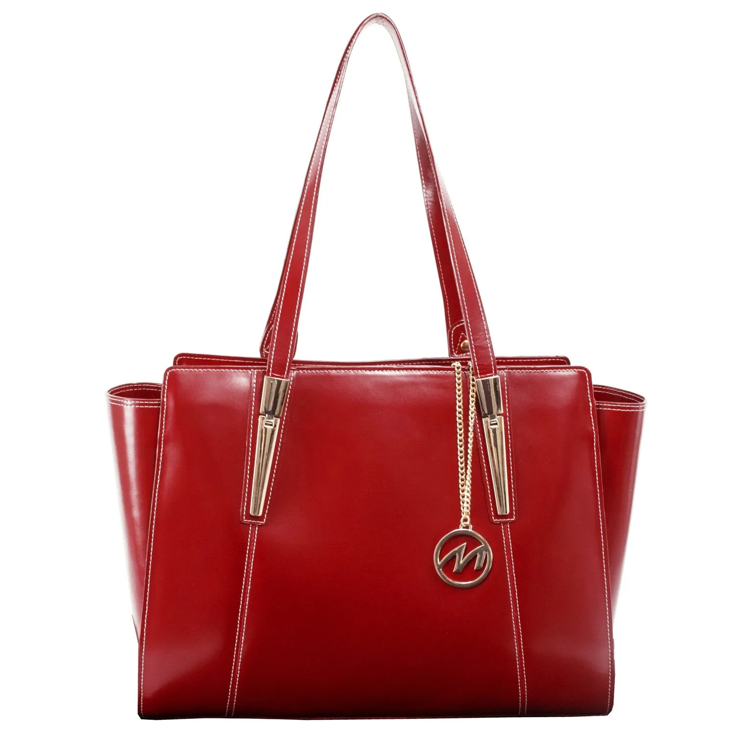 McKlein USA Aldora Leather Ladies' Tote with Tablet Pocket