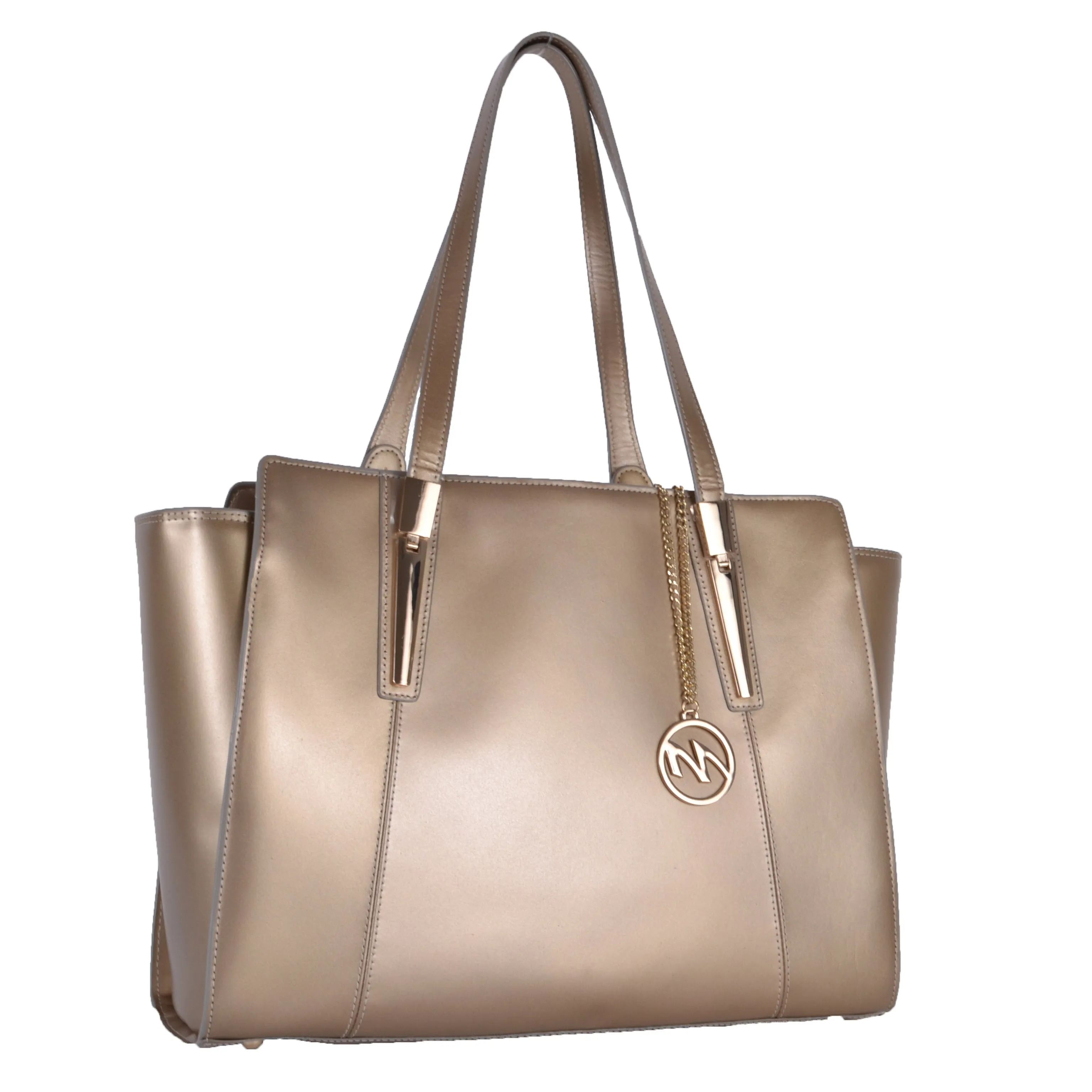 McKlein USA Aldora Leather Ladies' Tote with Tablet Pocket