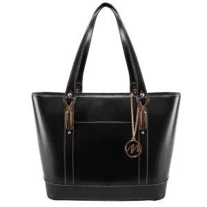 McKlein USA Arya Leather Ladies' Tote with Tablet Pocket