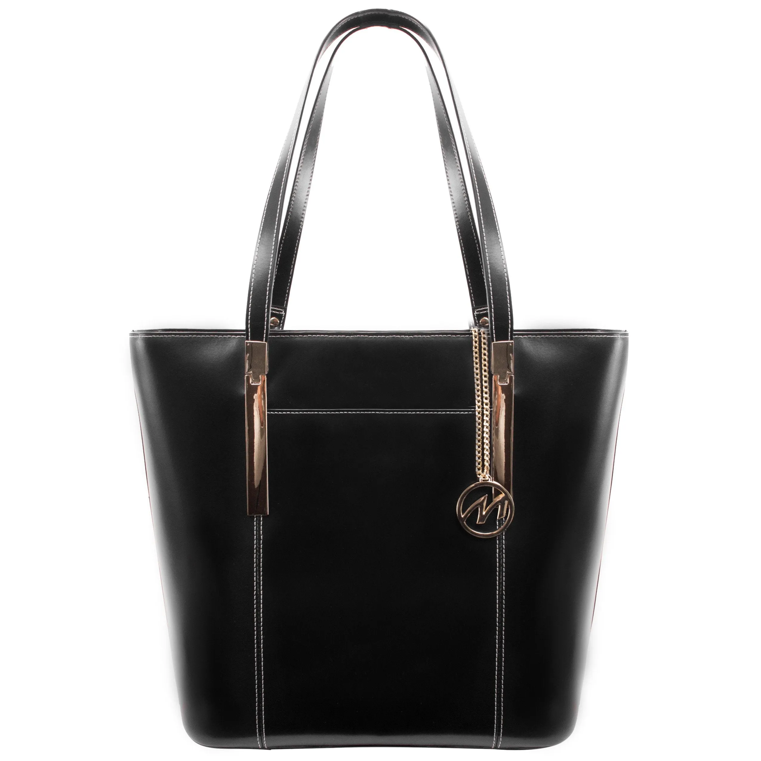 McKlein USA Deva Leather Ladies' Tote With Tablet Pocket