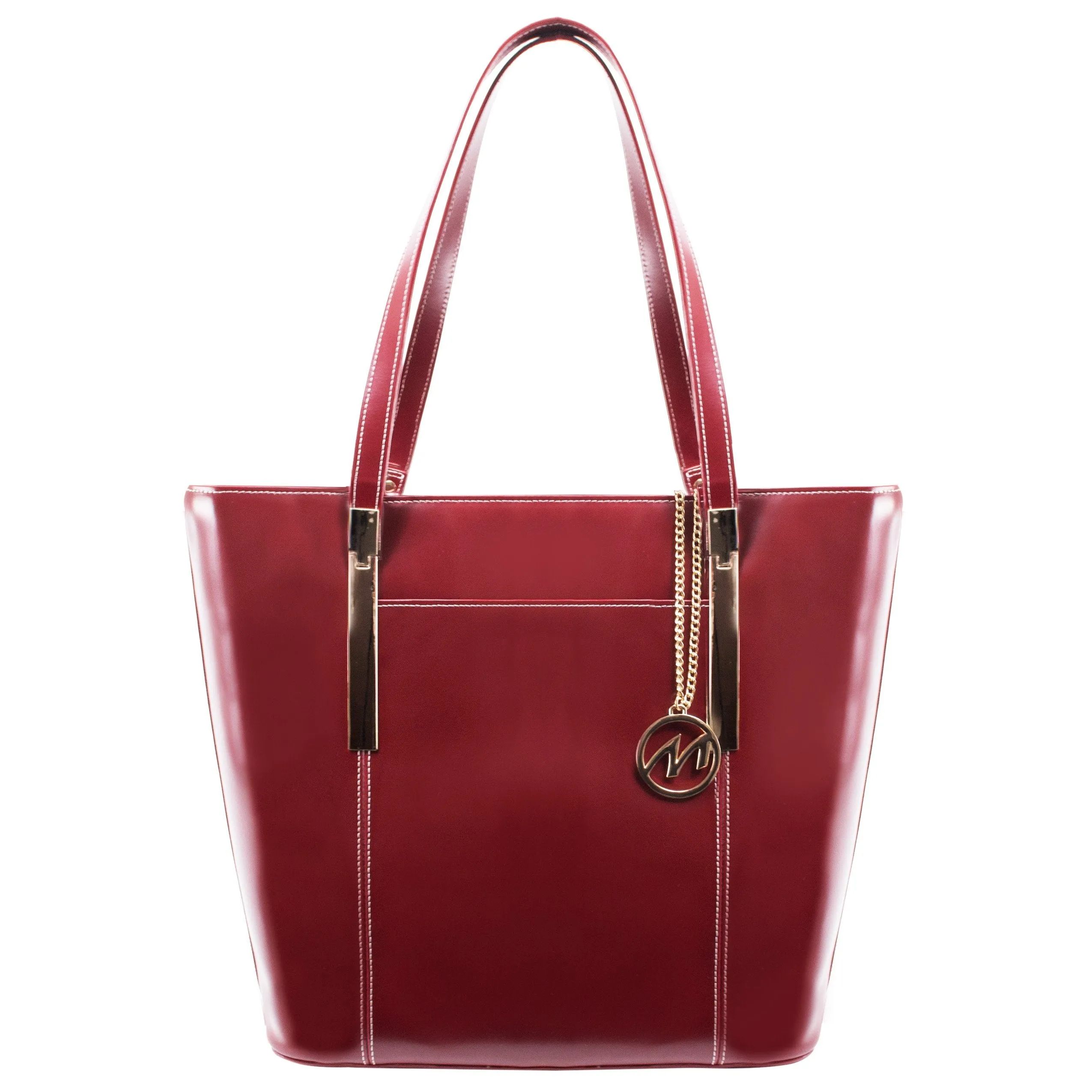McKlein USA Deva Leather Ladies' Tote With Tablet Pocket