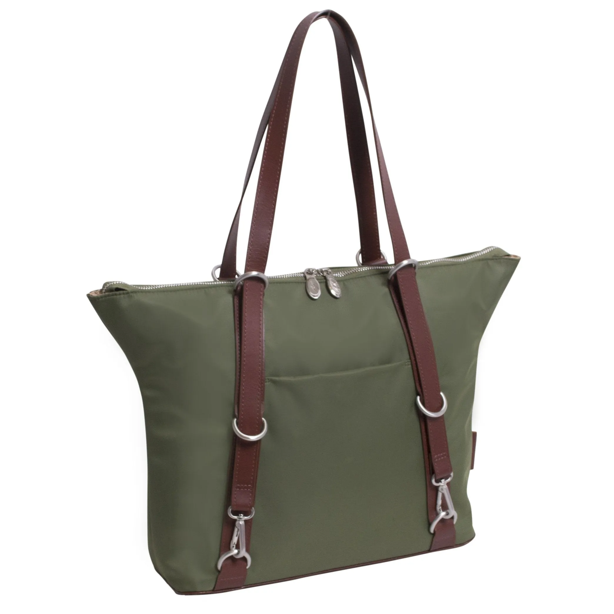 McKlein USA N Series Dylan 3-In-1 Nylon Convertible Backpack Tote