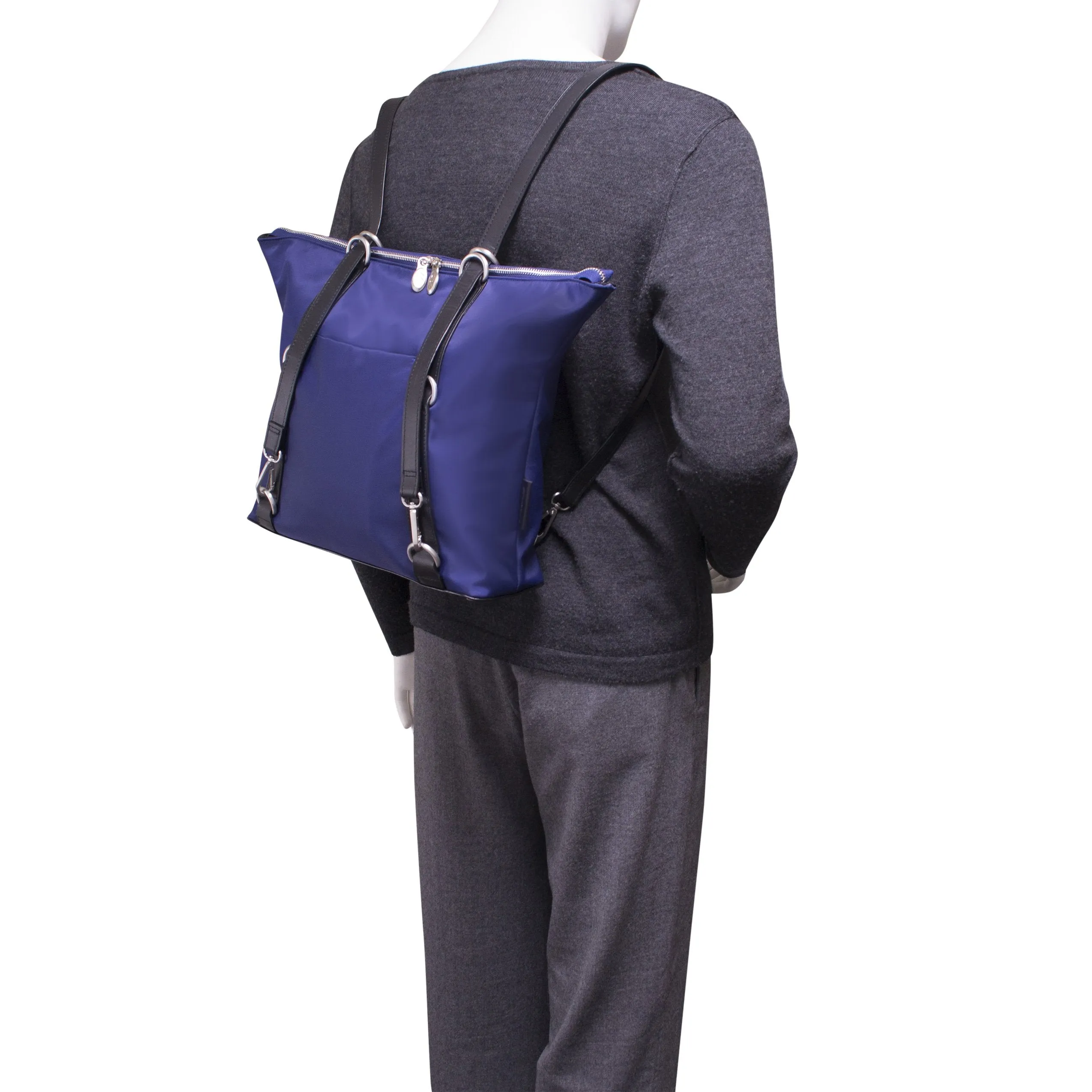 McKlein USA N Series Dylan 3-In-1 Nylon Convertible Backpack Tote