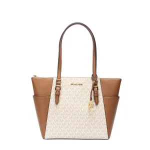 Michael Kors Charlotte Large Saffiano Tote Bag