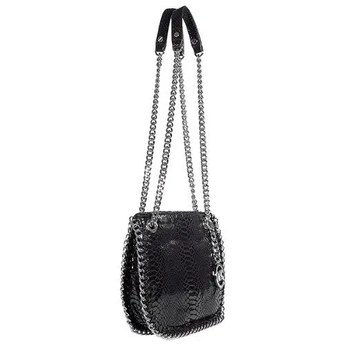 Michael Kors Chelsea Small Shoulder Bag in Patent Python