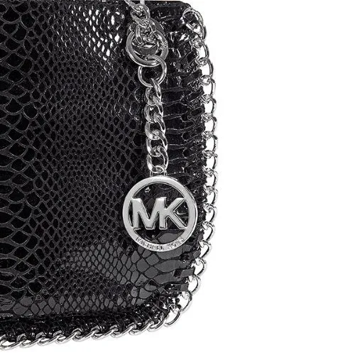 Michael Kors Chelsea Small Shoulder Bag in Patent Python