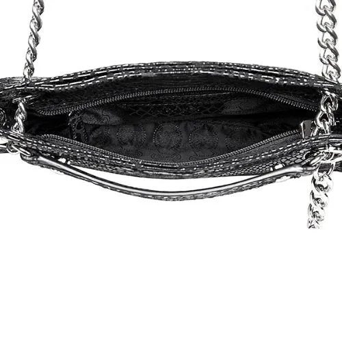 Michael Kors Chelsea Small Shoulder Bag in Patent Python