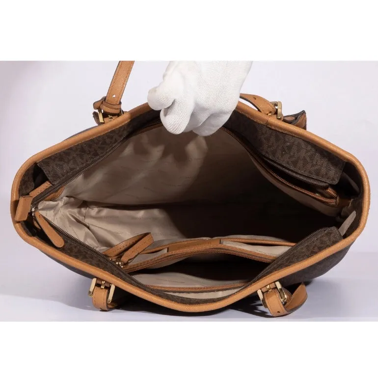 Michael Kors Jet Set Logo Front Pocket Tote