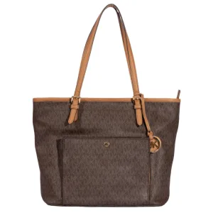 Michael Kors Jet Set Logo Front Pocket Tote