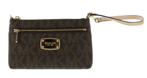 Michael Kors Large Wristlet MK PVC Logo