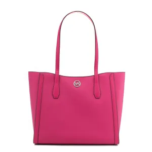 Michael Kors Leida Pink Tote Shoulder Bag