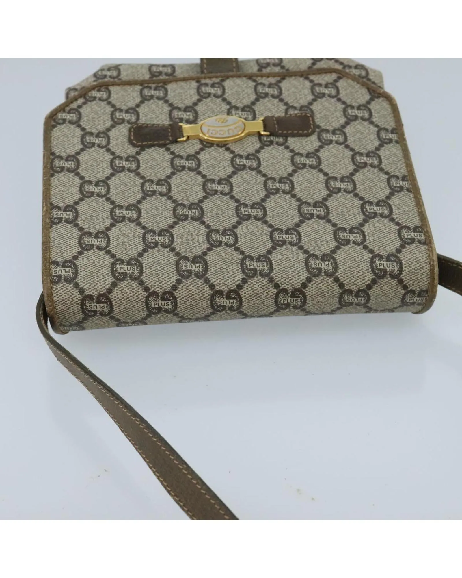 Micro GG Canvas PVC Leather Shoulder Bag