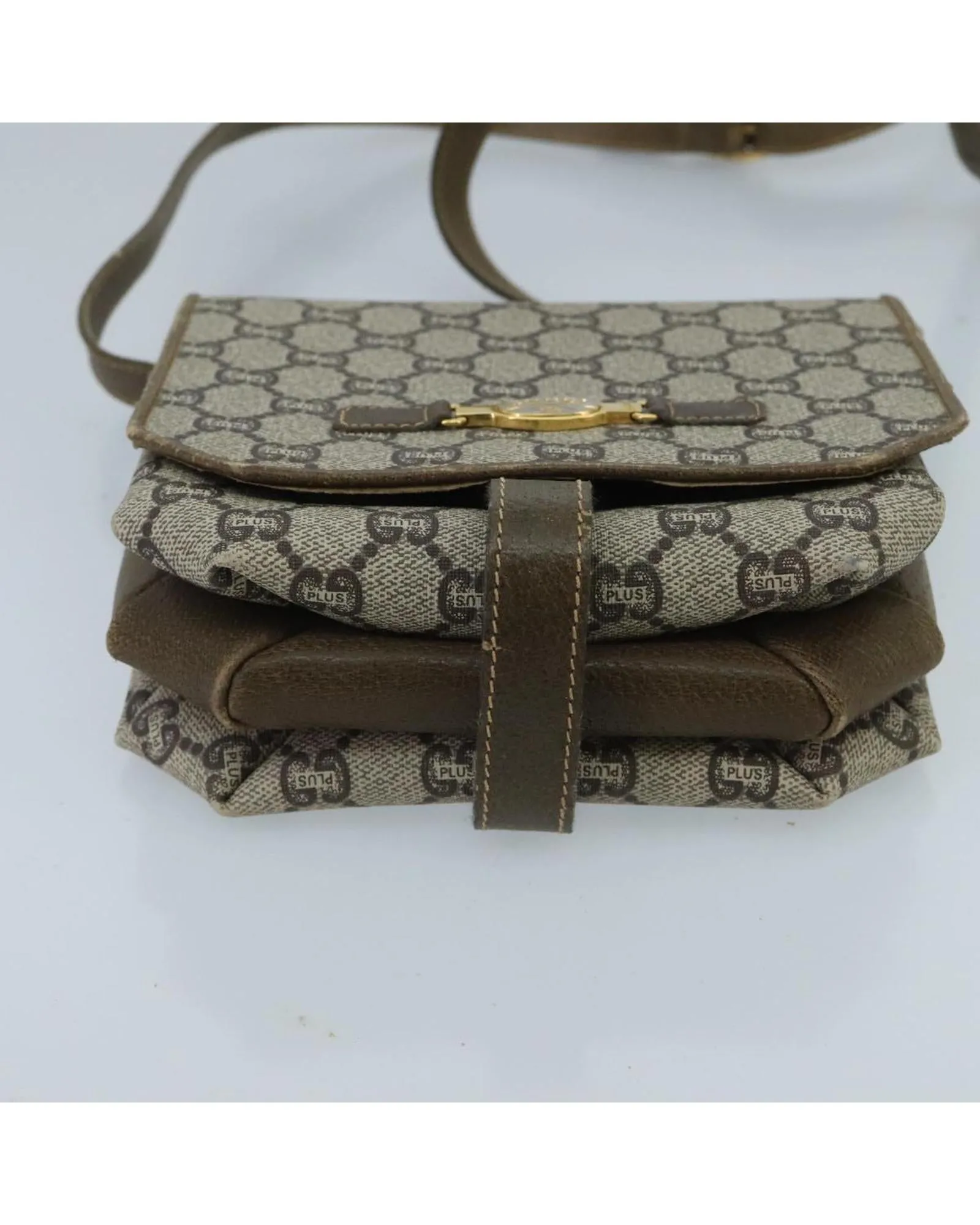 Micro GG Canvas PVC Leather Shoulder Bag
