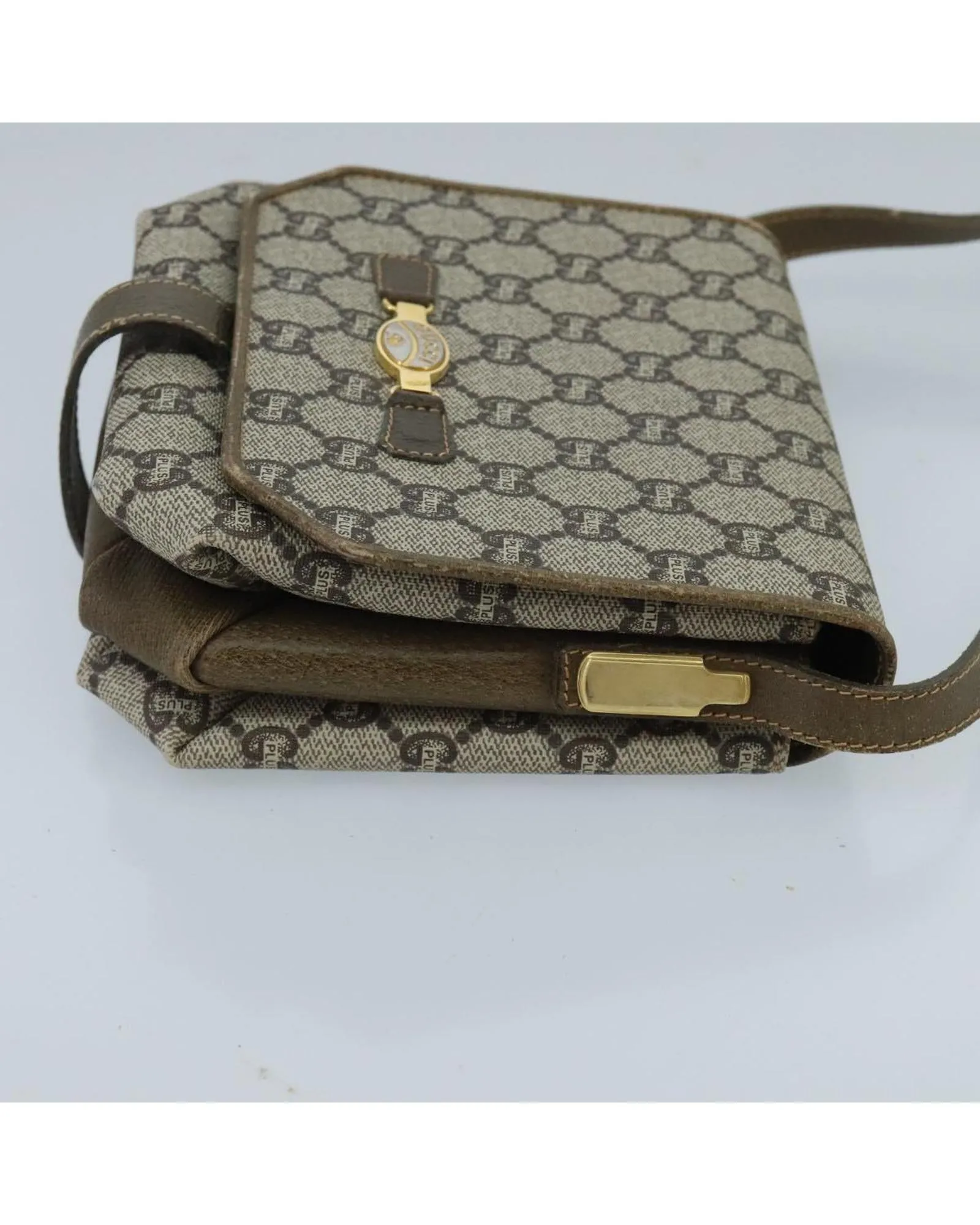 Micro GG Canvas PVC Leather Shoulder Bag