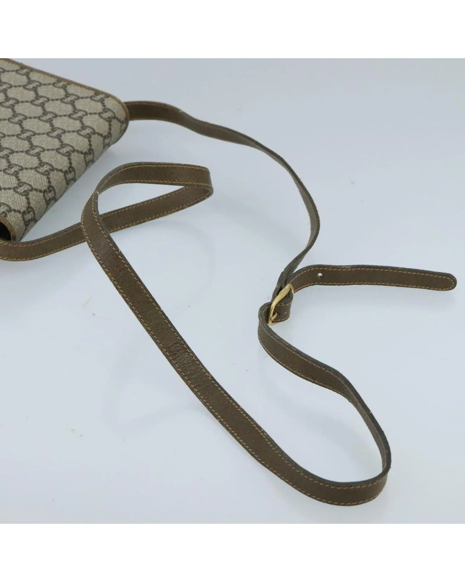 Micro GG Canvas PVC Leather Shoulder Bag