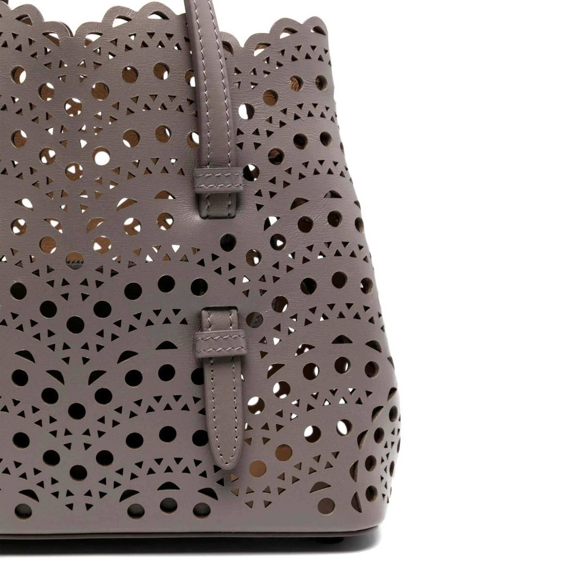 Mina 25 Wave Lux Calfskin, Taupe
