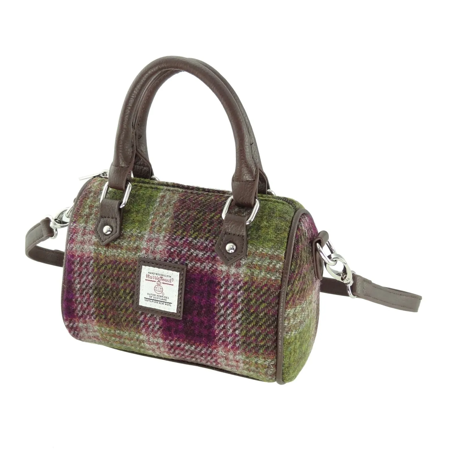 Mini Bowling Bag 'Kilbride' with Harris Tweed