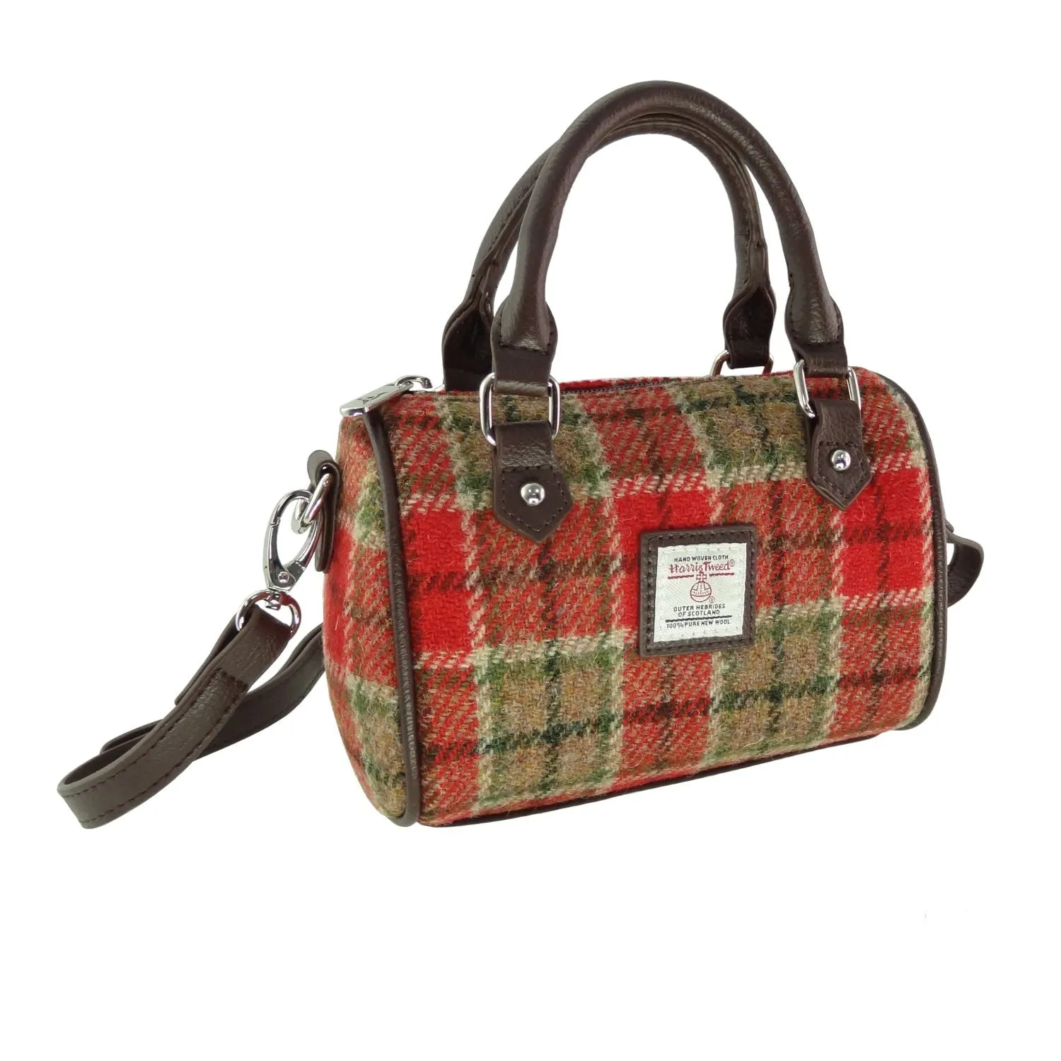 Mini Bowling Bag 'Kilbride' with Harris Tweed