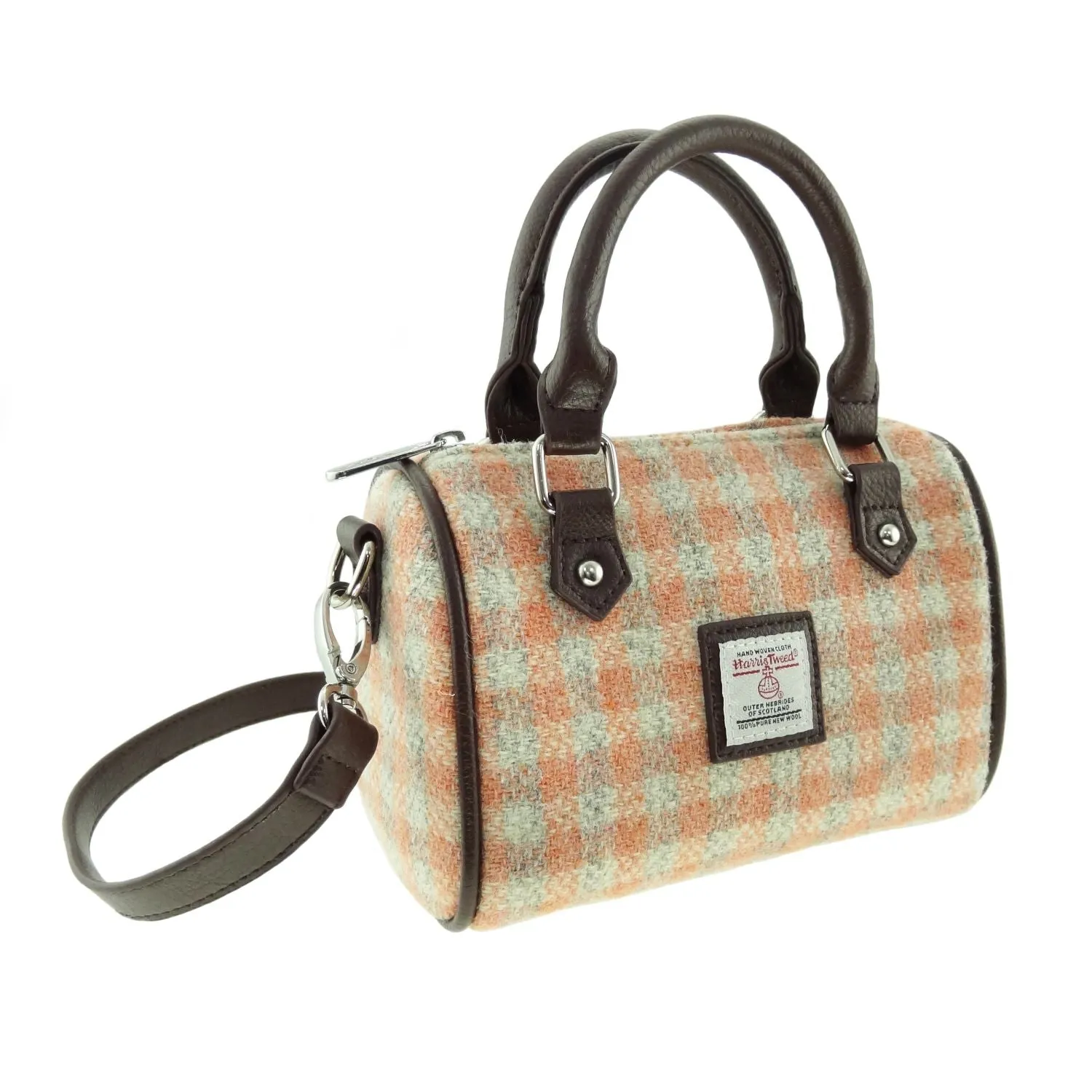 Mini Bowling Bag 'Kilbride' with Harris Tweed