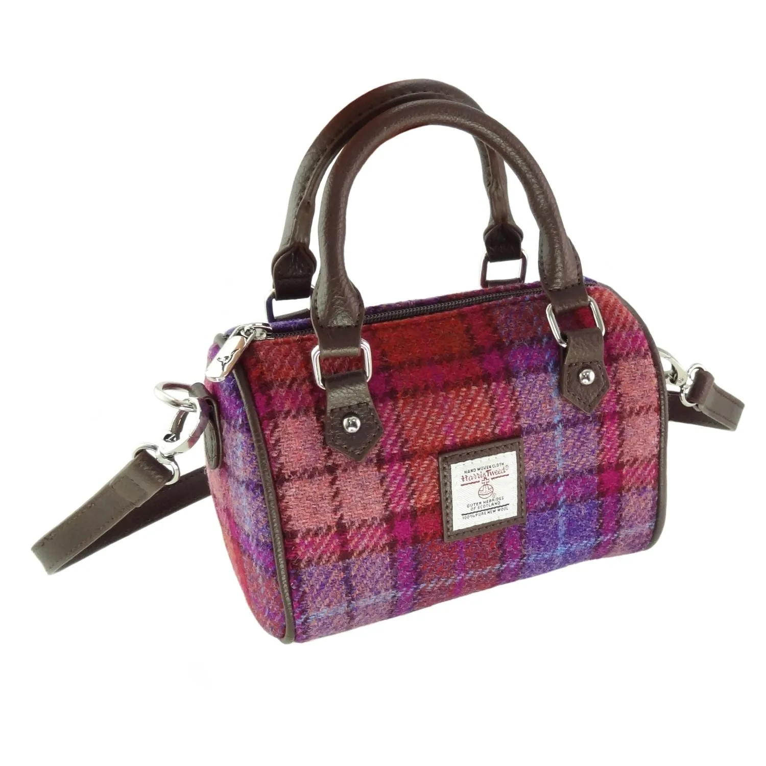Mini Bowling Bag 'Kilbride' with Harris Tweed