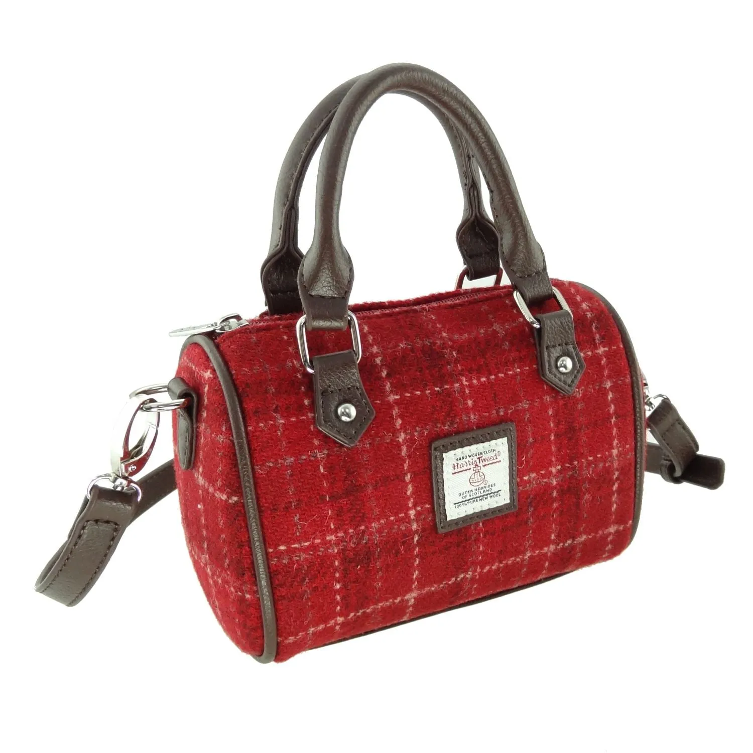 Mini Bowling Bag 'Kilbride' with Harris Tweed