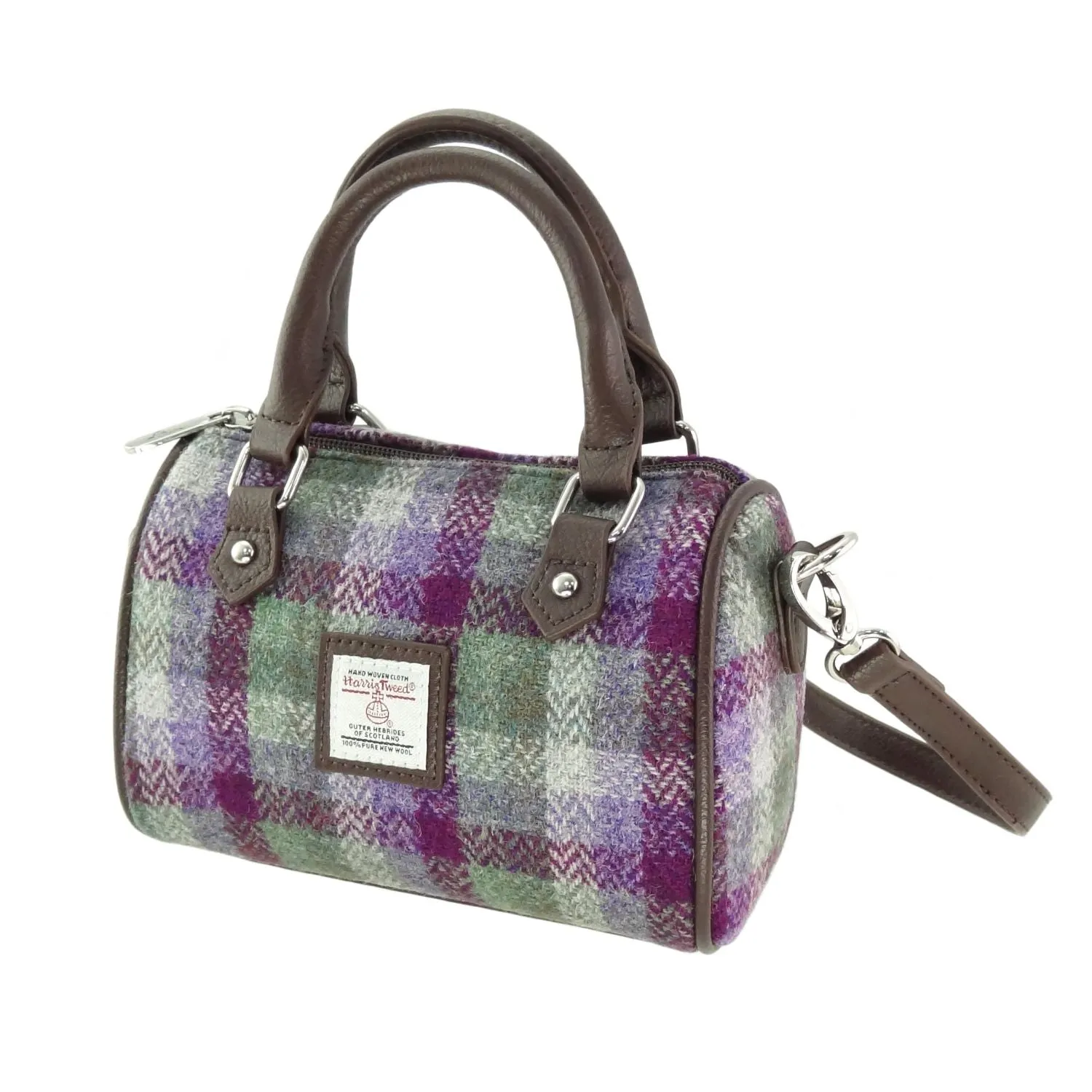 Mini Bowling Bag 'Kilbride' with Harris Tweed