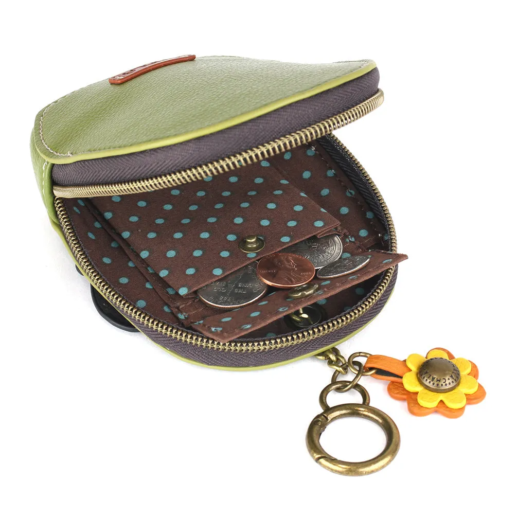 Mini Coin Purse Keychain - Monarch Butterfly