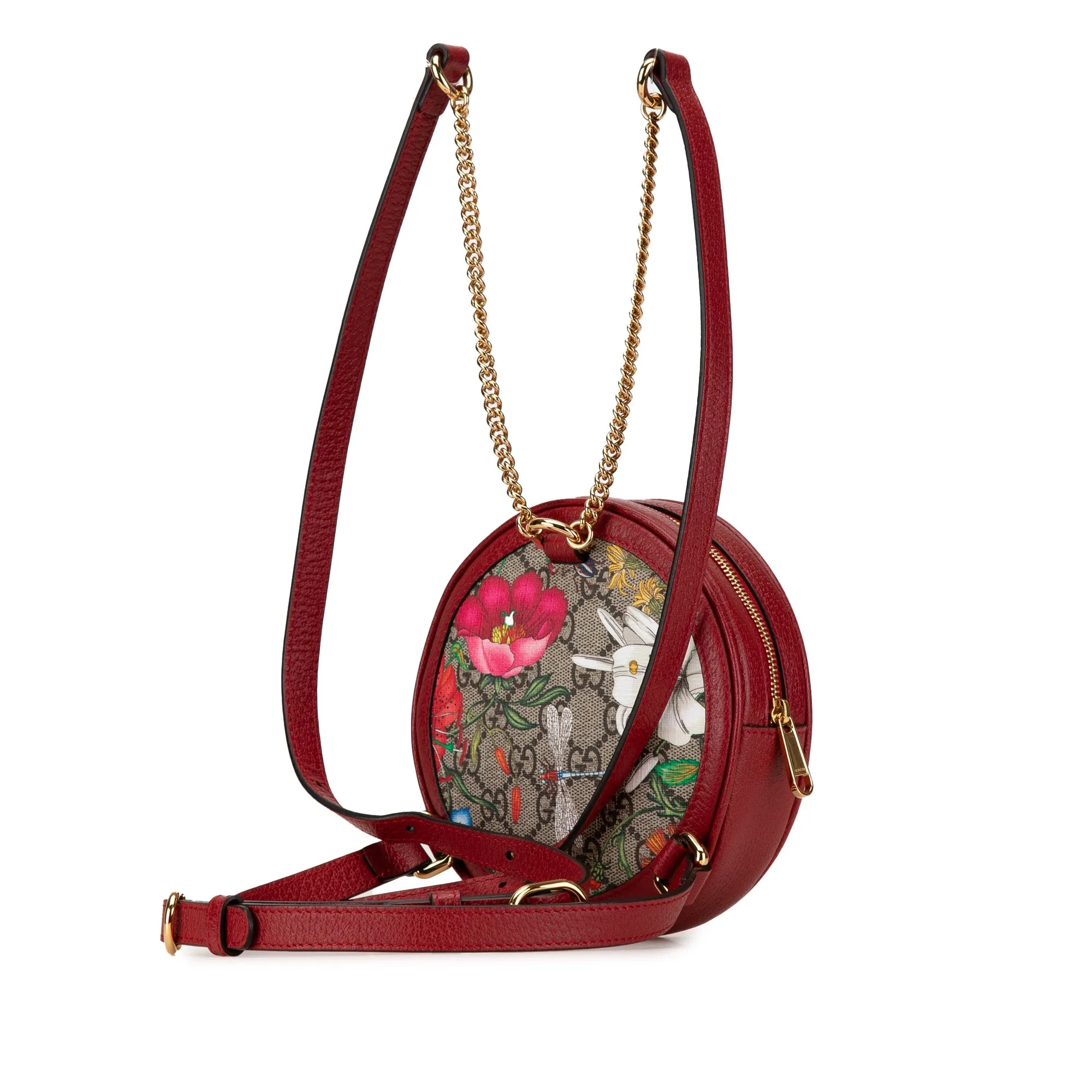 Mini Flora GG Supreme Round Ophidia Backpack