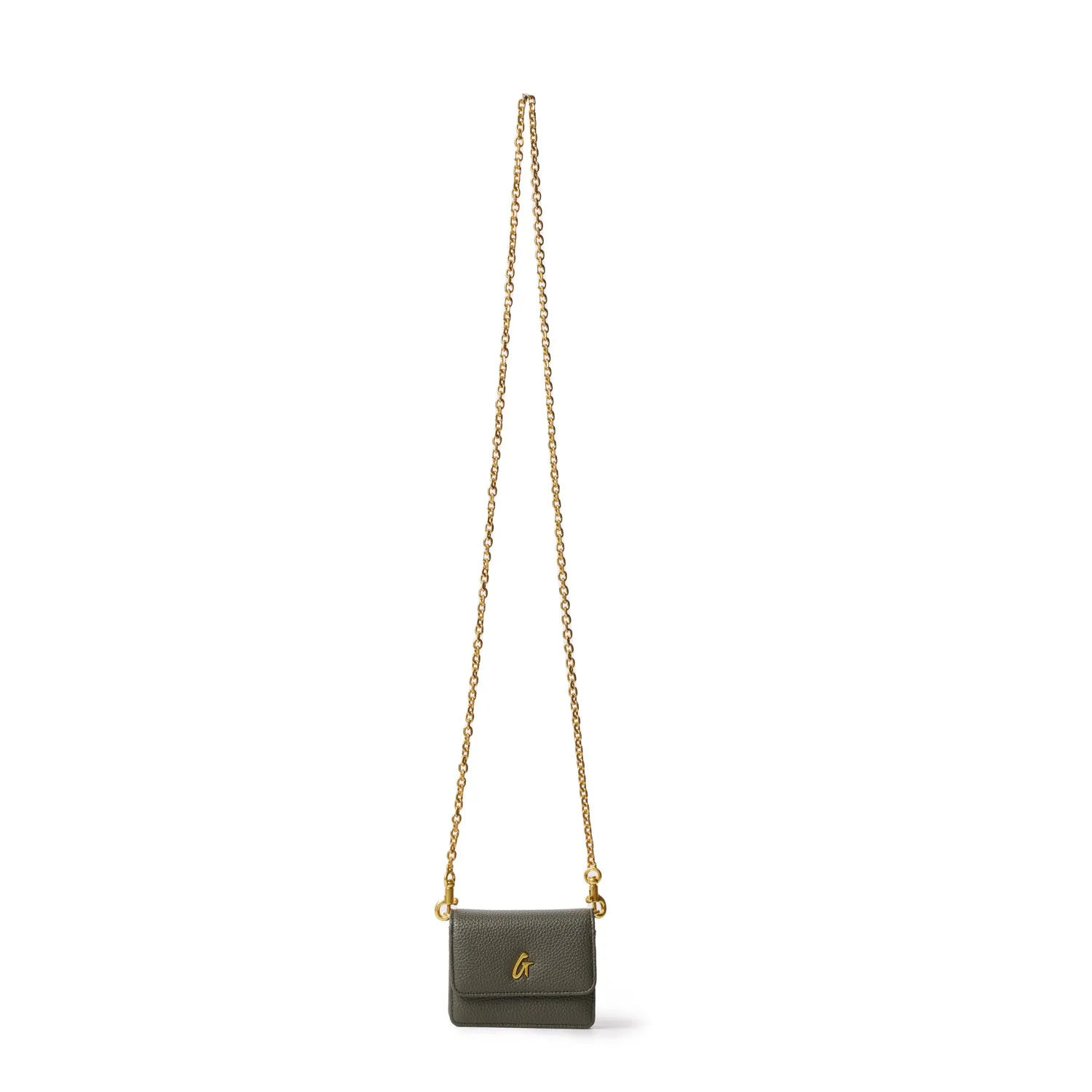 MINI PEBBLE WOC - OLIVE GREEN