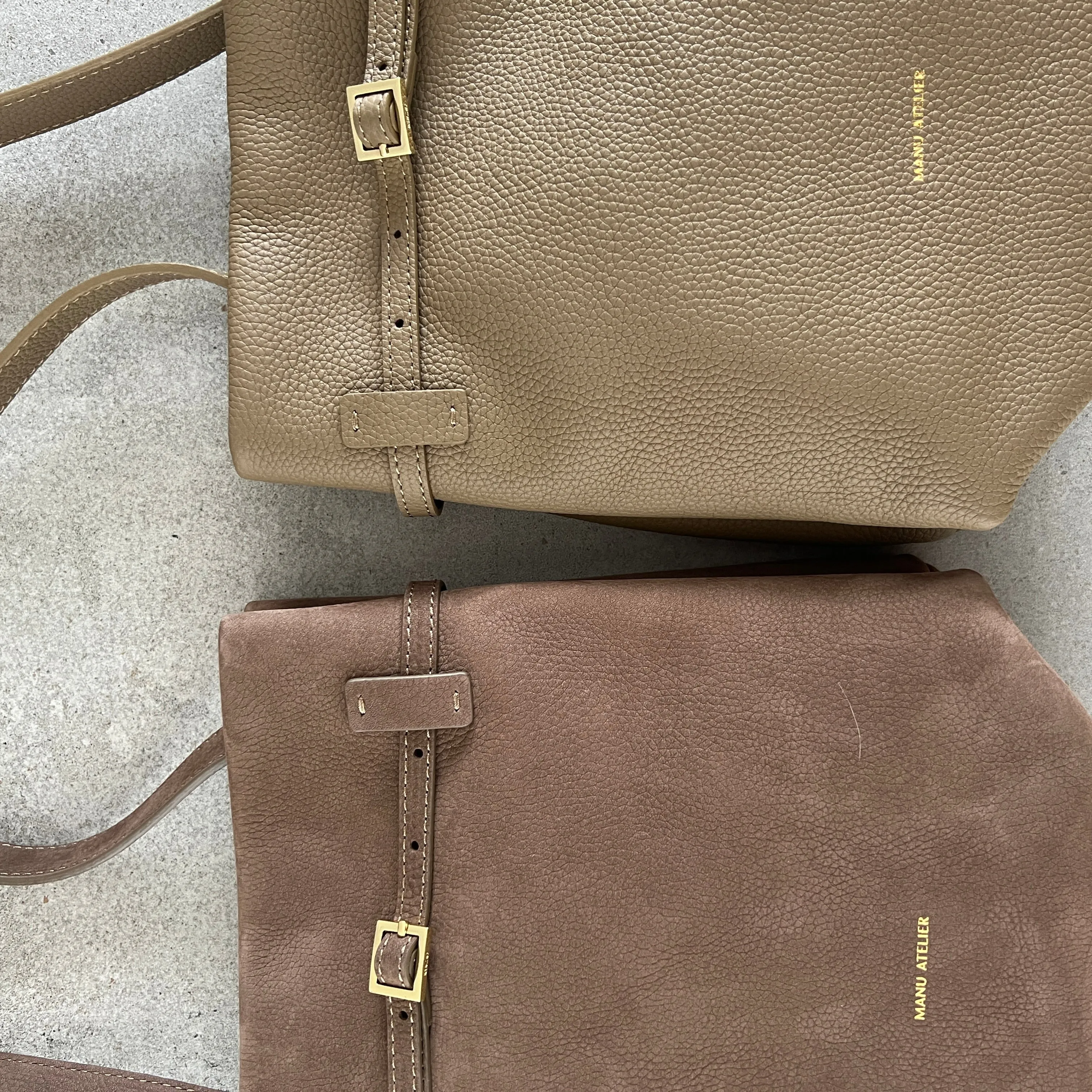 Mini Tote du Jour, Grained Etoupe