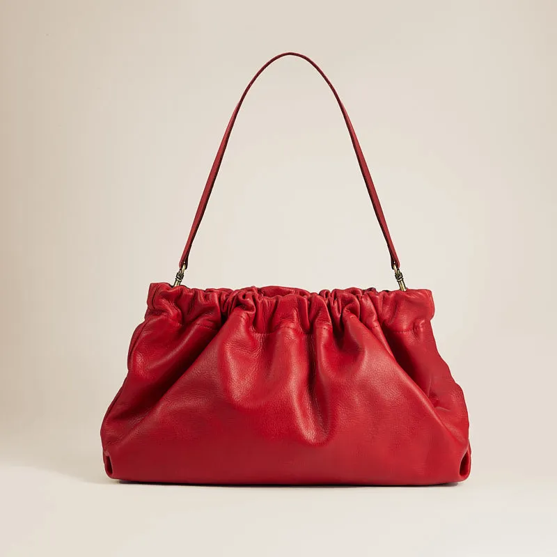 Mochi - Heritage "Broken-In" Leather Red