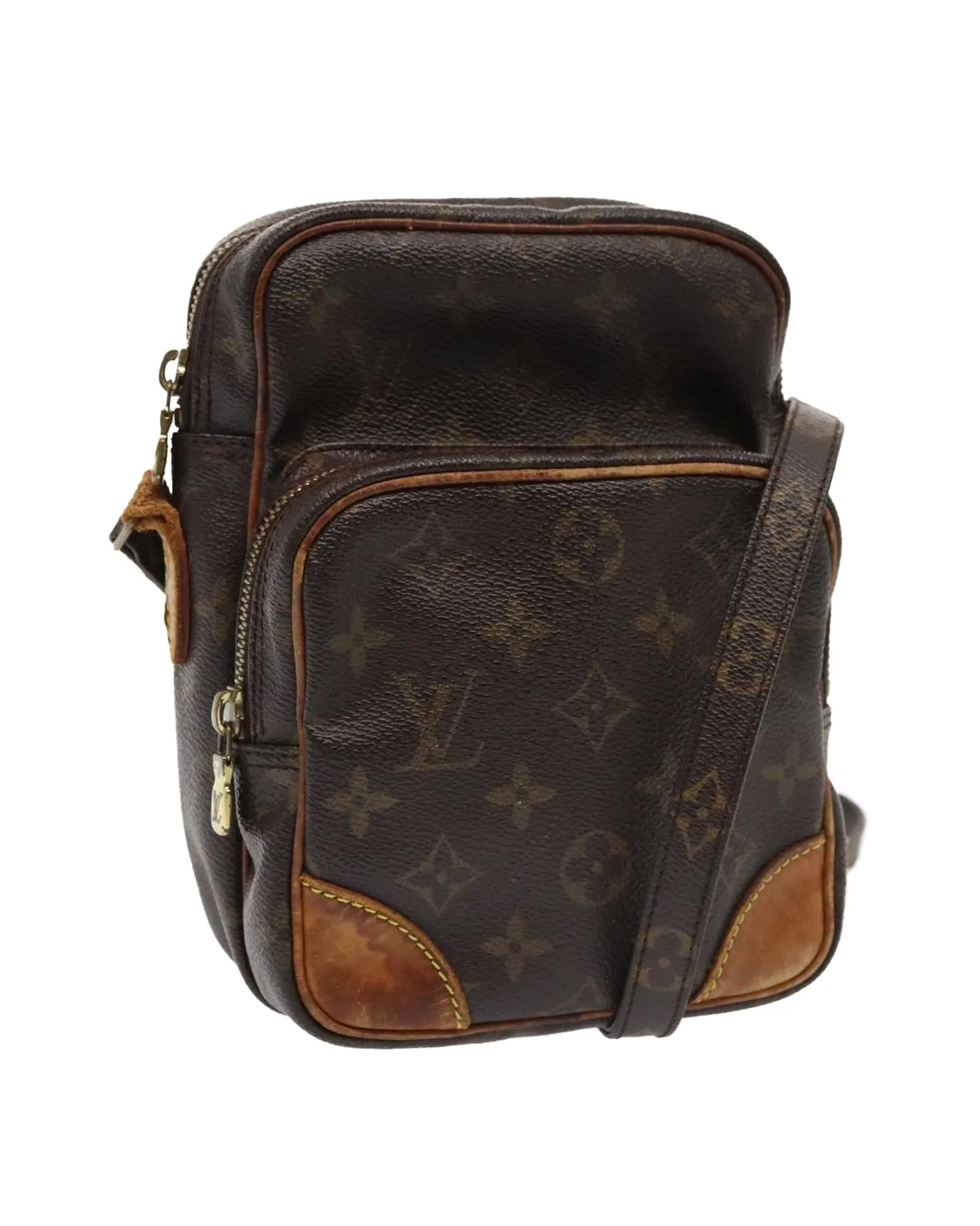Monogram Amazon Shoulder Bag with ated Design
