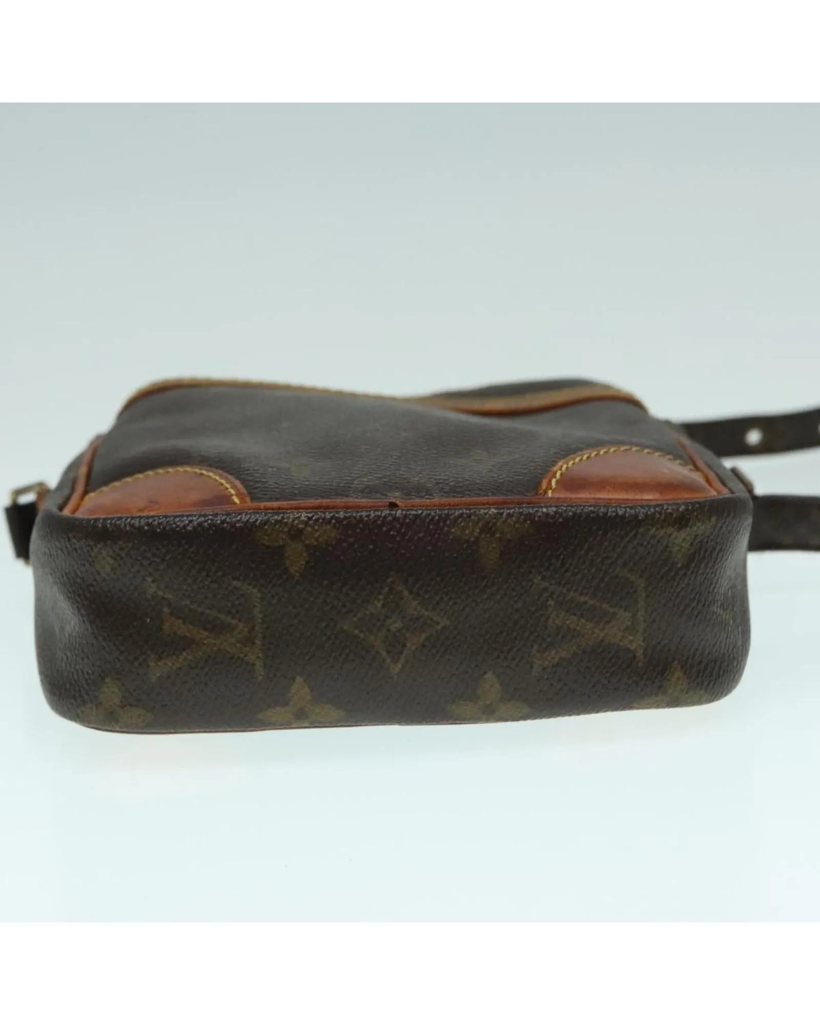 Monogram Canvas Danube Shoulder Bag with Adjustable Strap