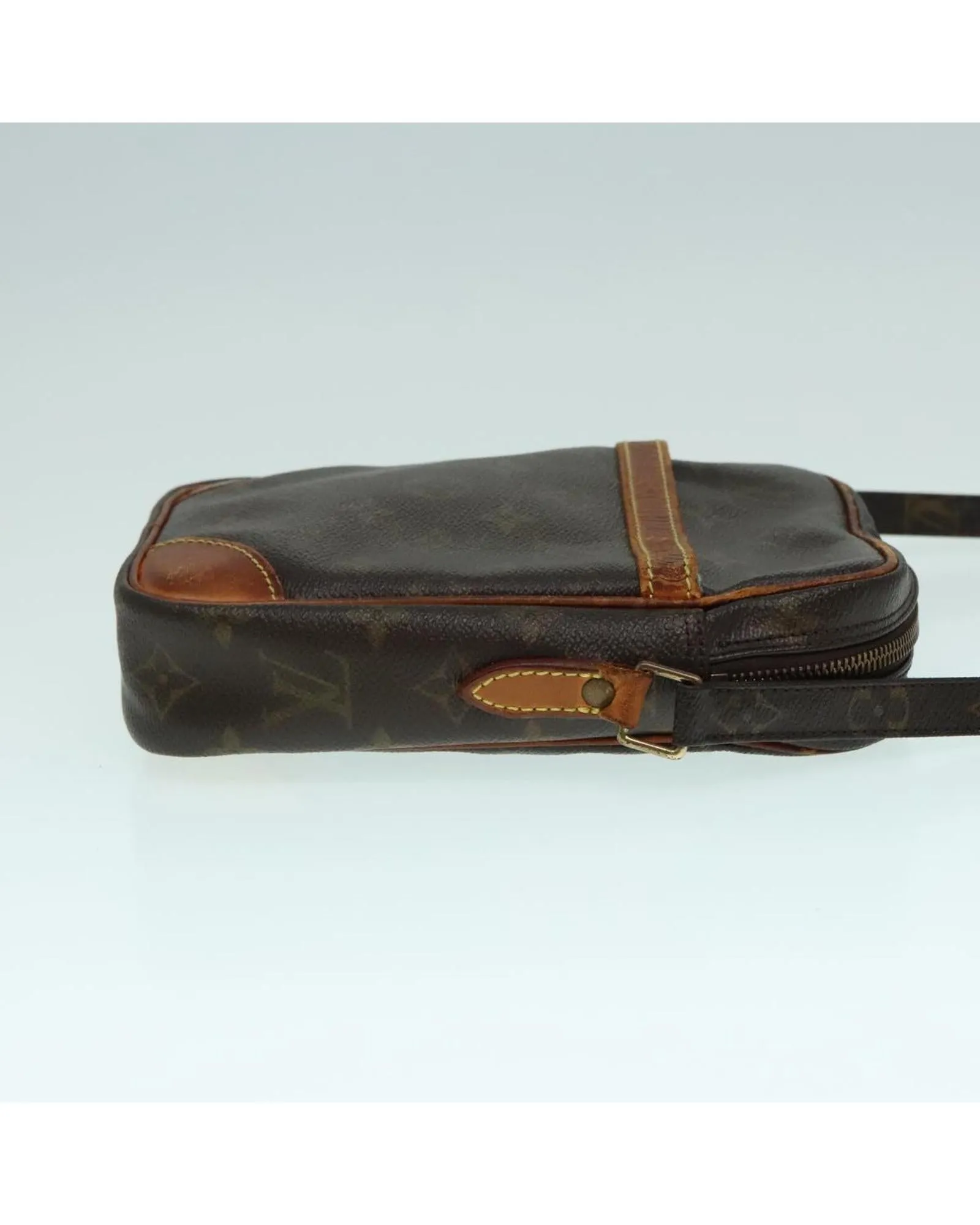 Monogram Canvas Danube Shoulder Bag with Adjustable Strap