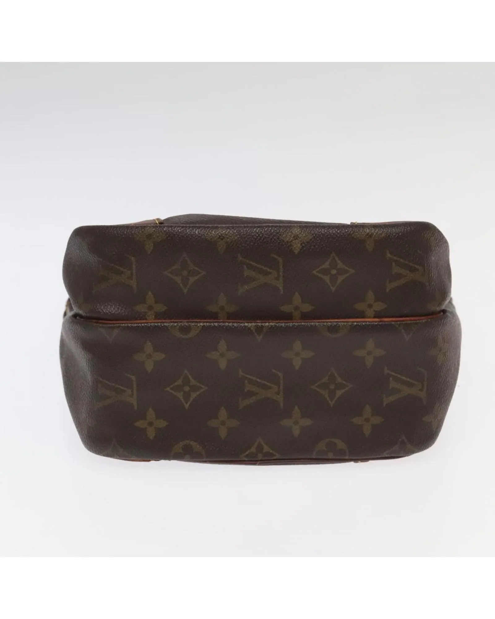 Monogram Canvas Shoulder Bag with Adjustable Strap and  Louis Vuitton Design