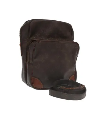 Monogram Canvas Shoulder Bag with Adjustable Strap and  Louis Vuitton Design