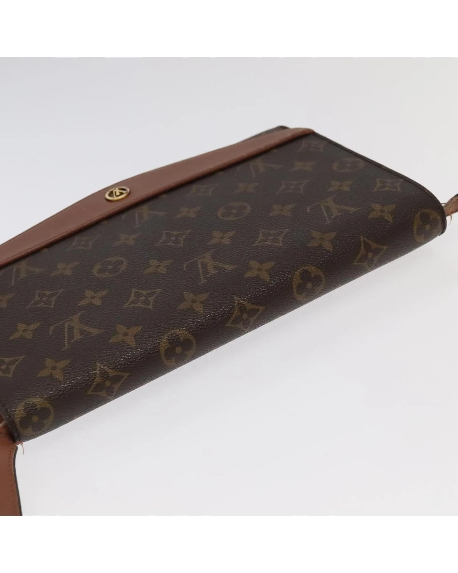 Monogram Canvas Shoulder Bag with Strap