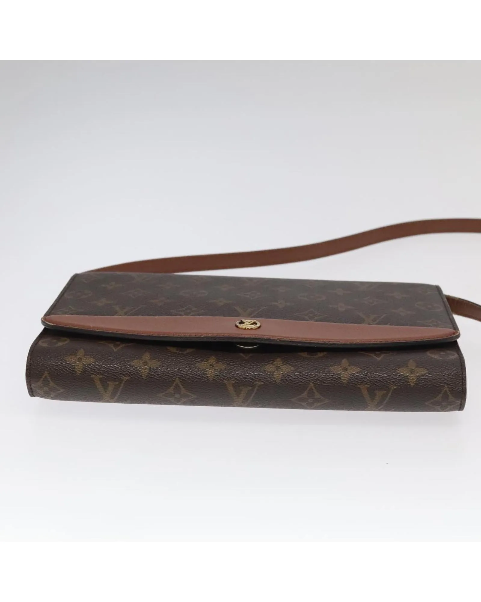Monogram Canvas Shoulder Bag with Strap