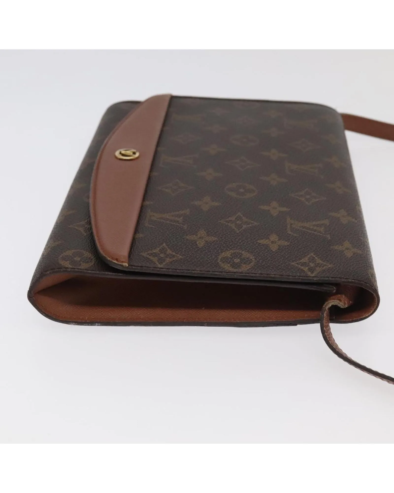 Monogram Canvas Shoulder Bag with Strap