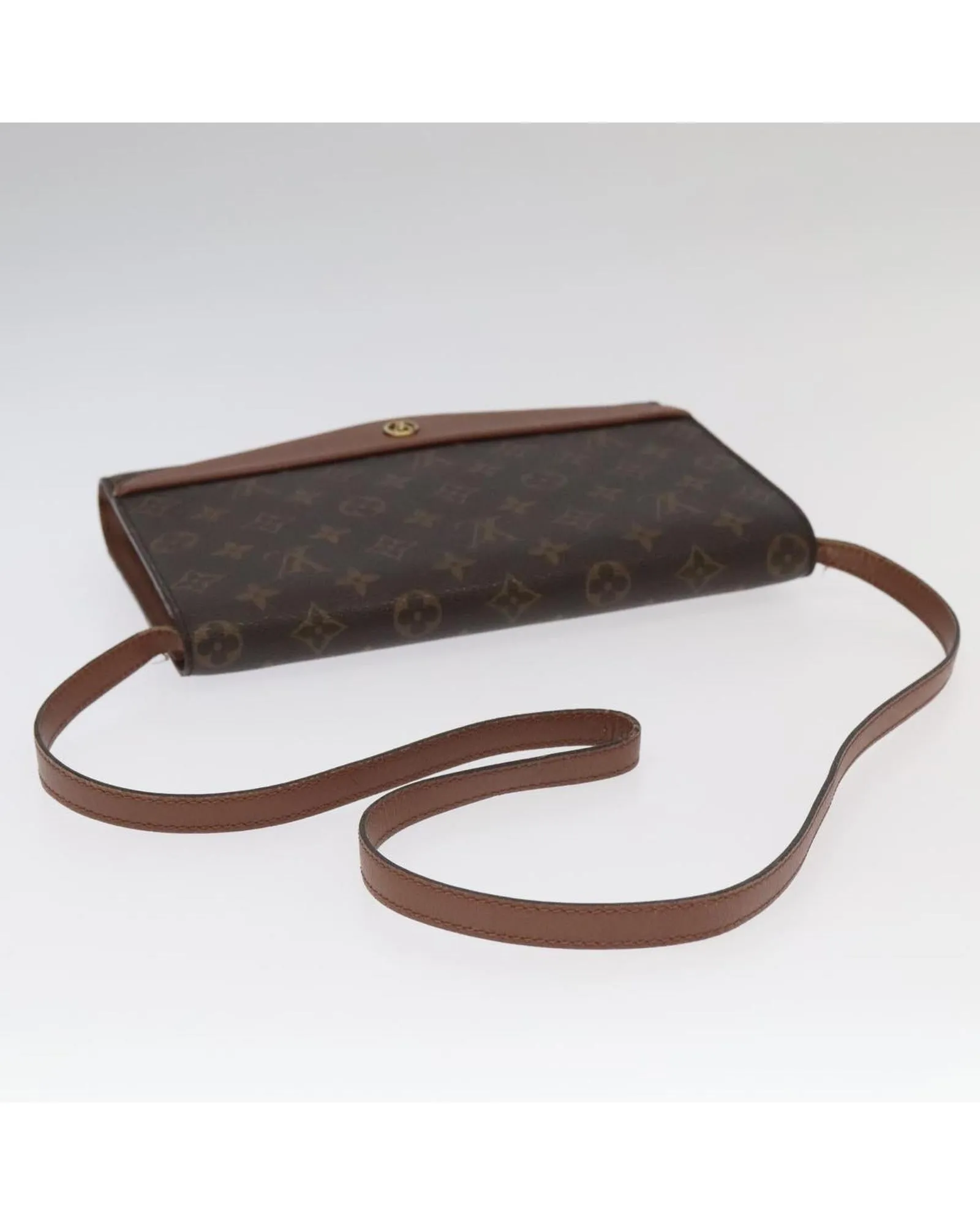 Monogram Canvas Shoulder Bag with Strap