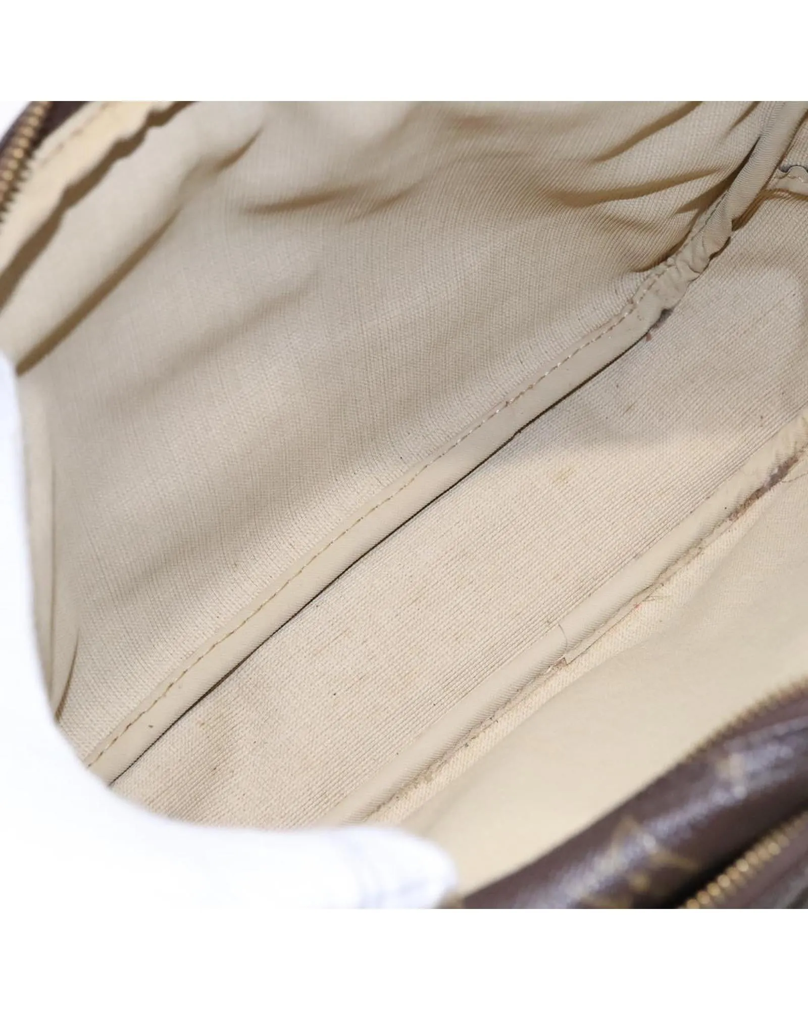 Monogram Reporter PM Shoulder Bag with  Design
