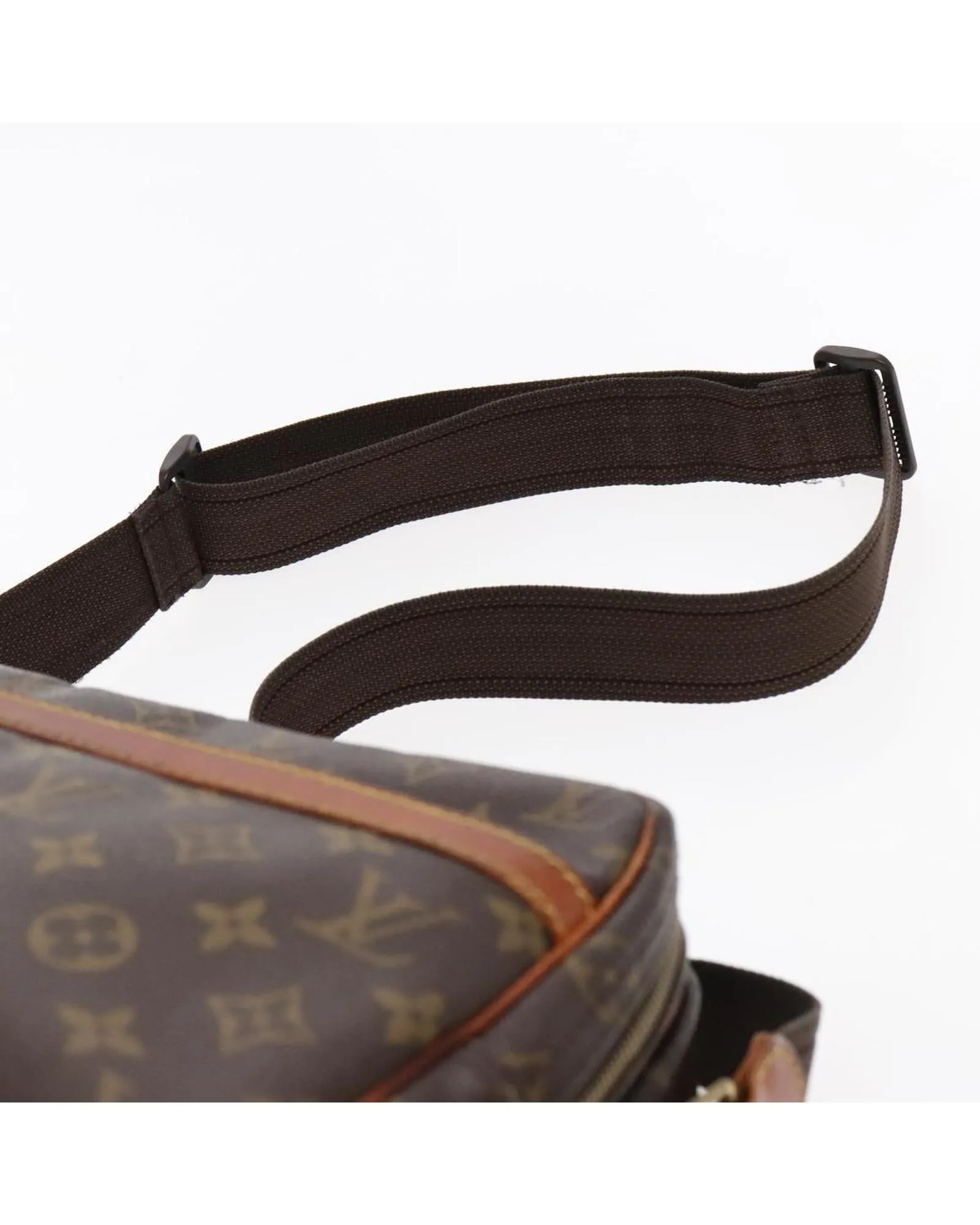 Monogram Reporter PM Shoulder Bag with  Design