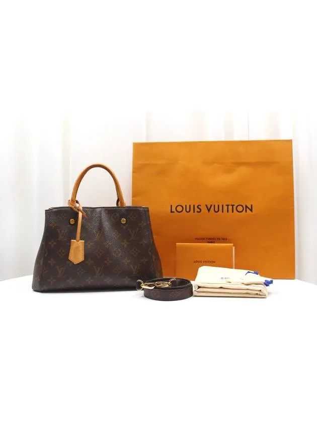 Montaigne BB Monogram Tote Shoulder Bag M41055