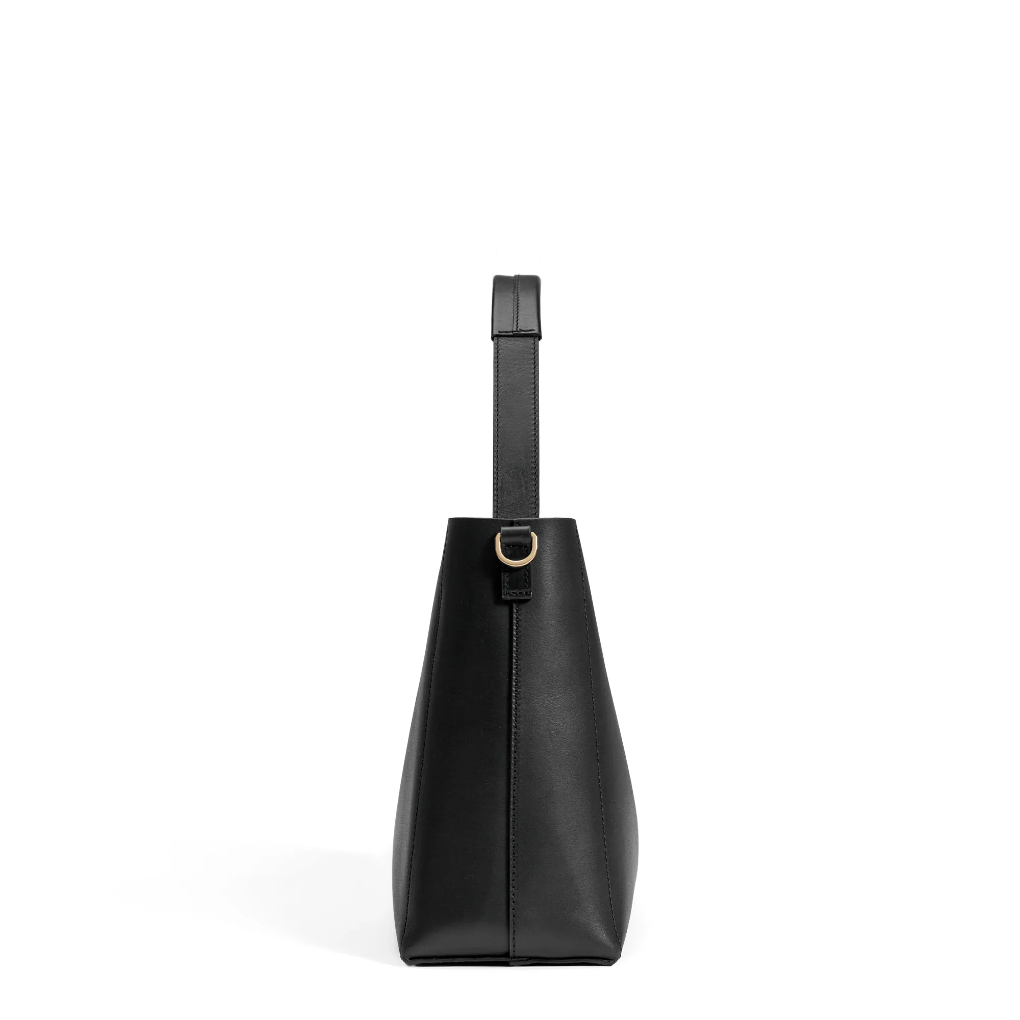 Montmartre Batrice black vegetable tanned leather handbag