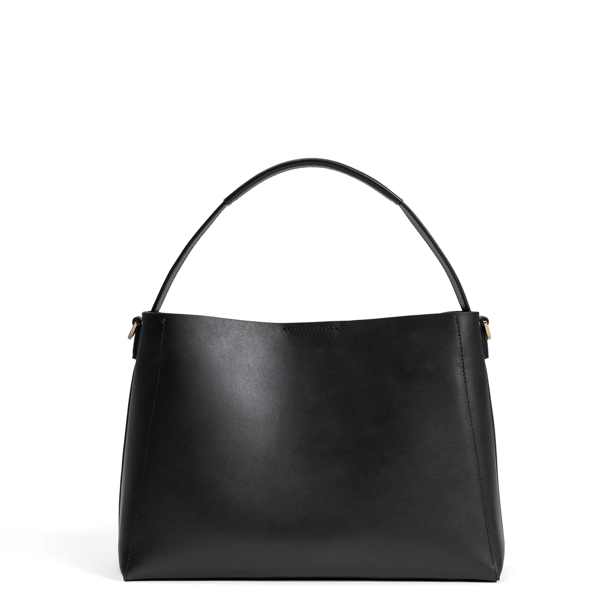 Montmartre Batrice black vegetable tanned leather handbag