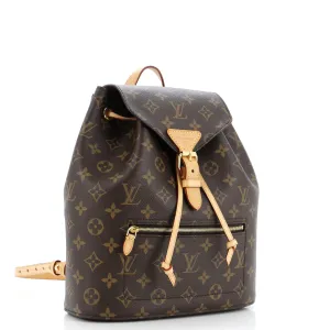 Montsouris Backpack Monogram Canvas
