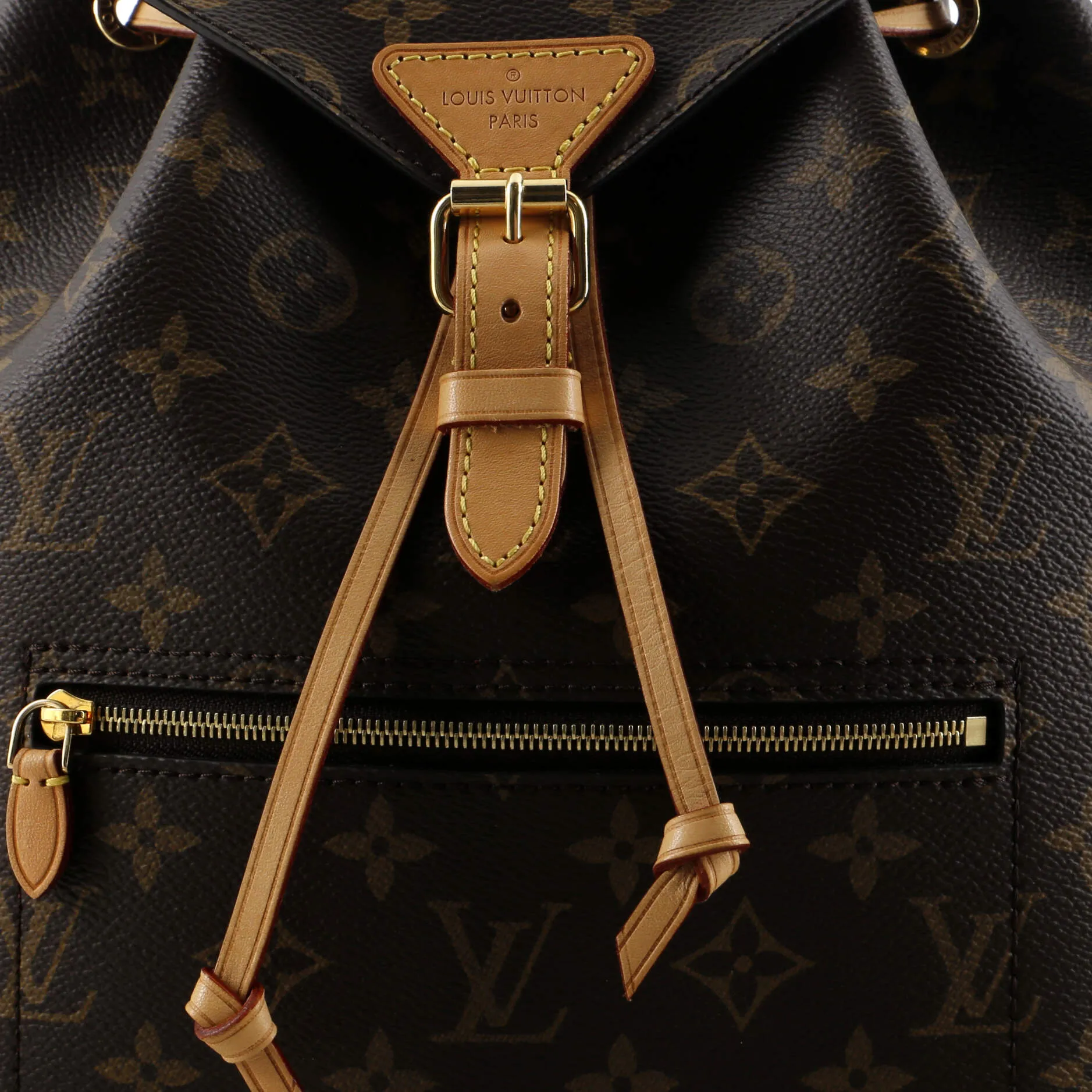 Montsouris Backpack Monogram Canvas