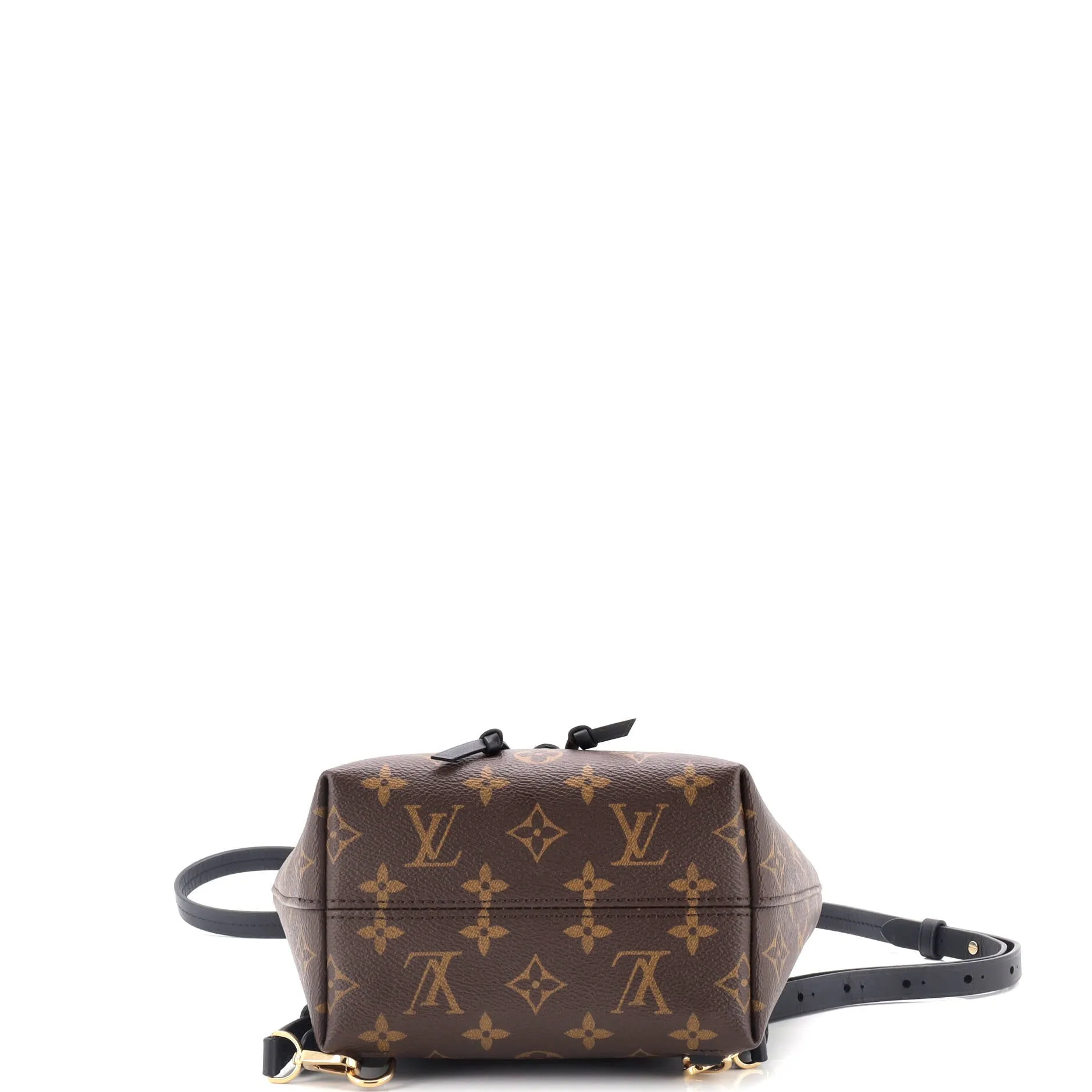 Montsouris NM Backpack Monogram Canvas with Leather BB