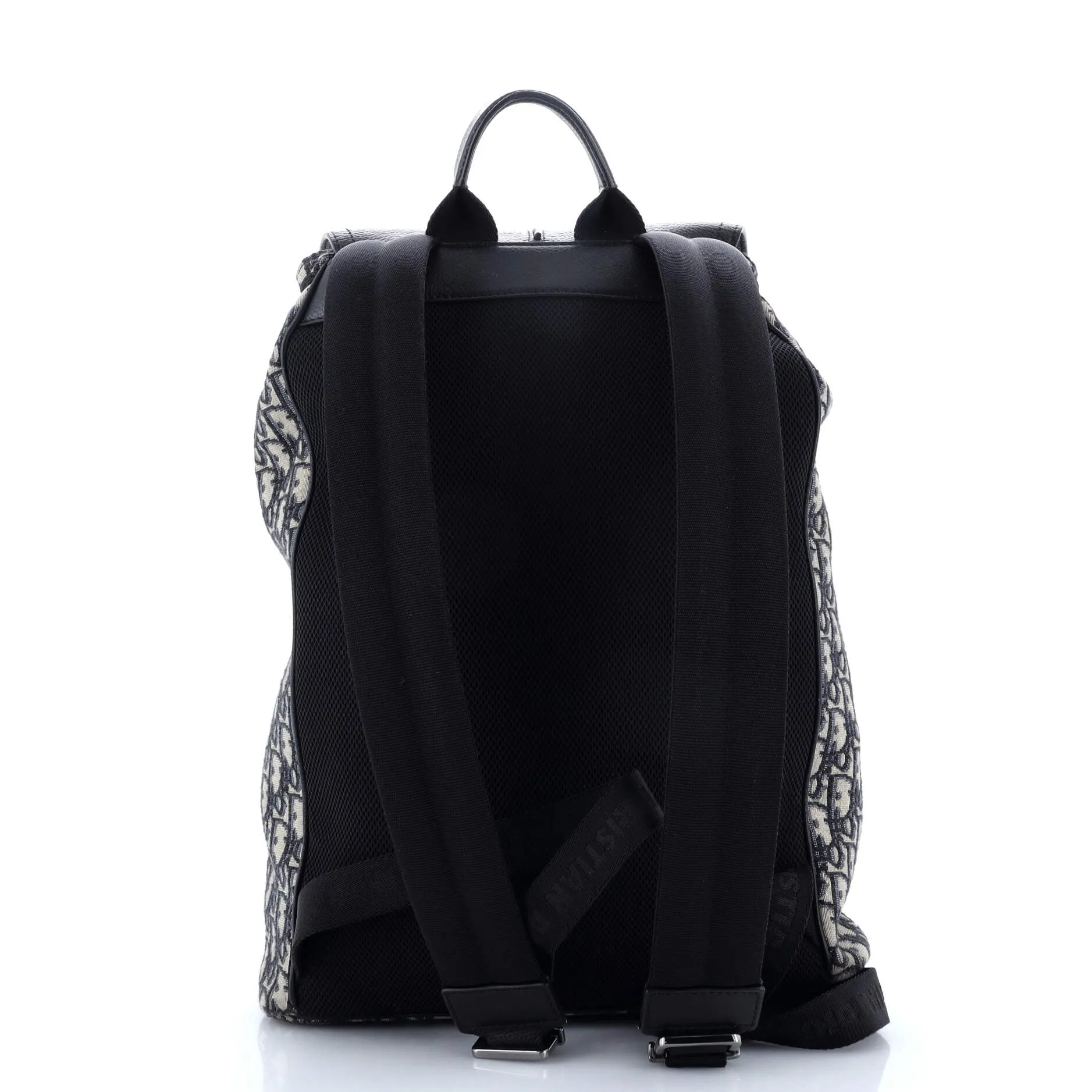 Motion Backpack Oblique Nylon with Leather Medium