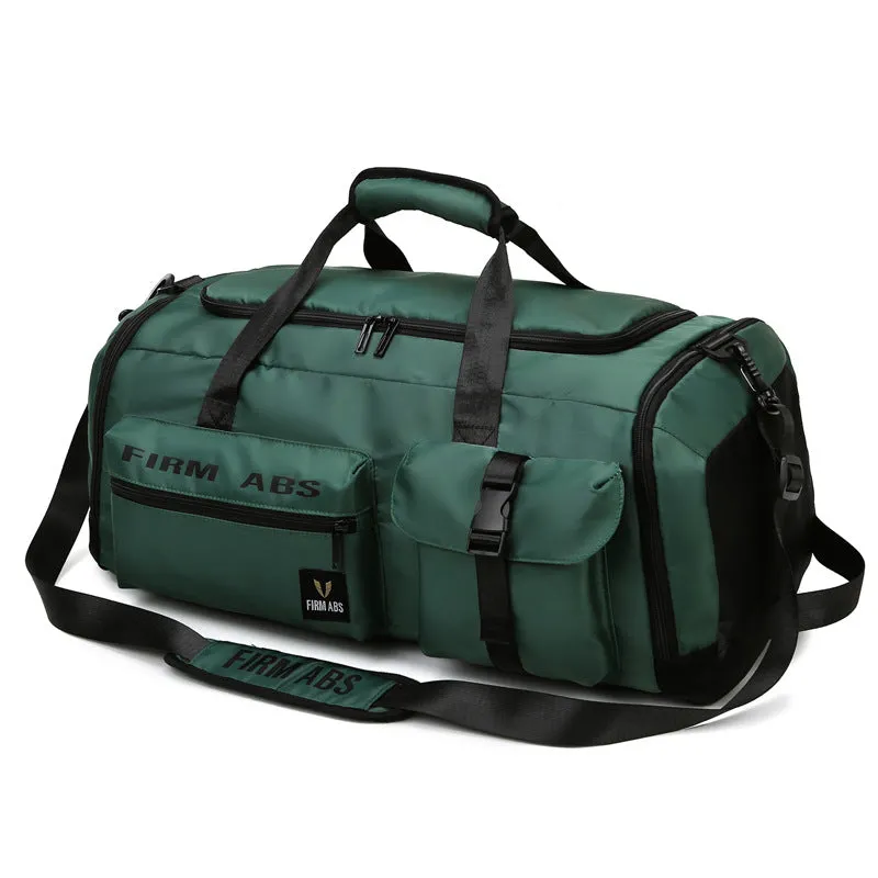 Multi-Hand Portable Oxford Cloth Gym Bag with Letter Design